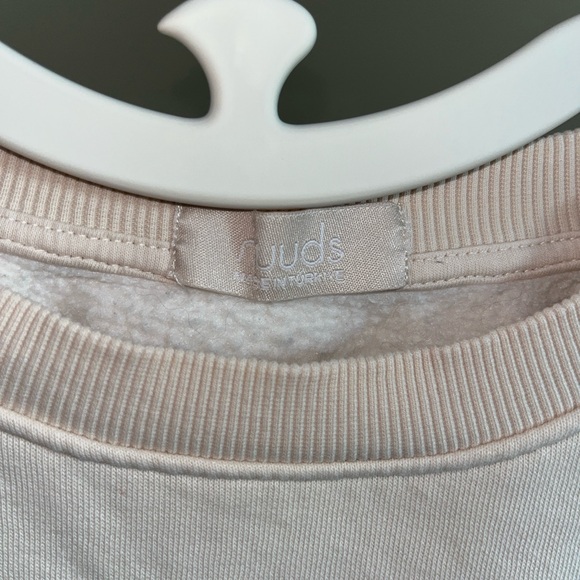Nuuds Crewneck Sweatshirt in Bone - Picture 2 of 3